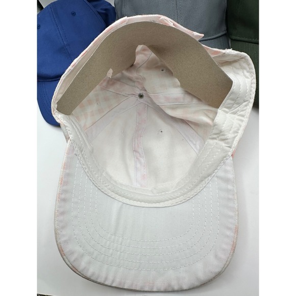 Baseball Cap Bundle Time and Tru & Yours Adult Wearable Art Blue Gray Green x4 - Picture 3 of 13